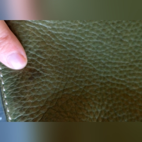 Fossil Olive Green Leather Crossbody Bag - Picture 9 of 13